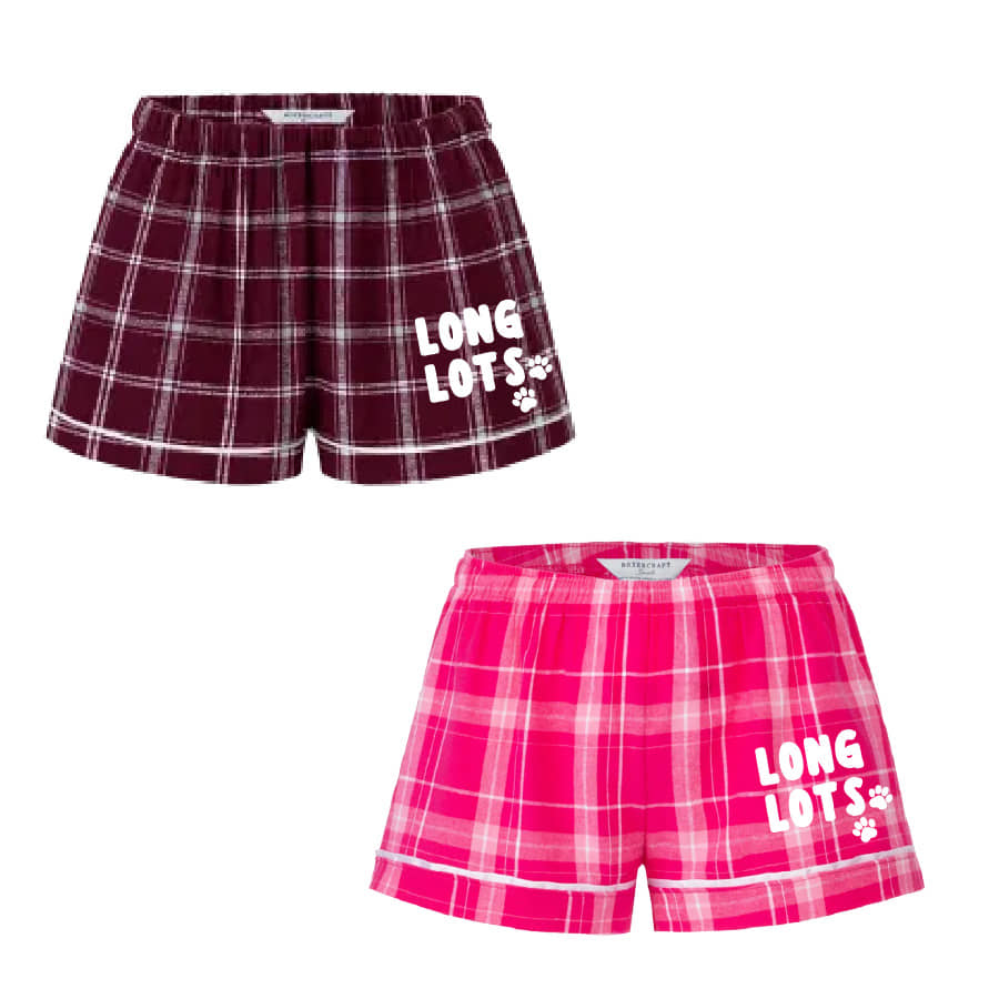 Girls Flannel Shorts