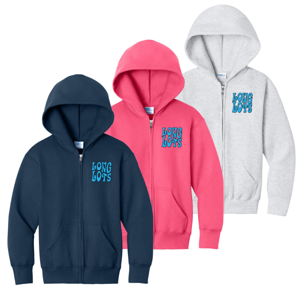 Long Lots Full-Zip Hooded Sweatshirt
